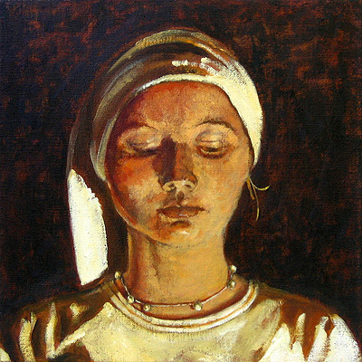 Girl with a Pearl Necklace